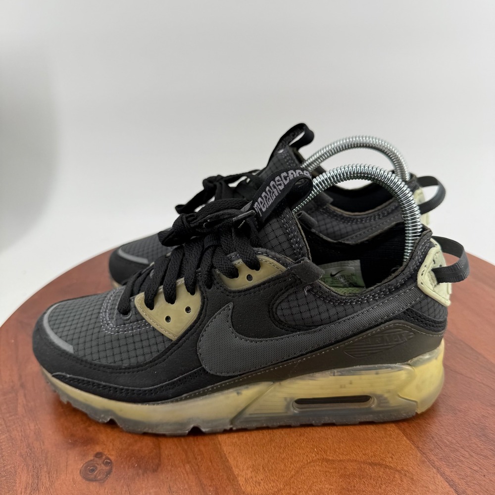 Nike Air Max 90 Terrascape Black Lime‎ Ice Anthracite DH2973-001 Mens 6 Sneakers - Picture 2 of 11